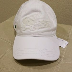 Lacoste cotton baseball hat